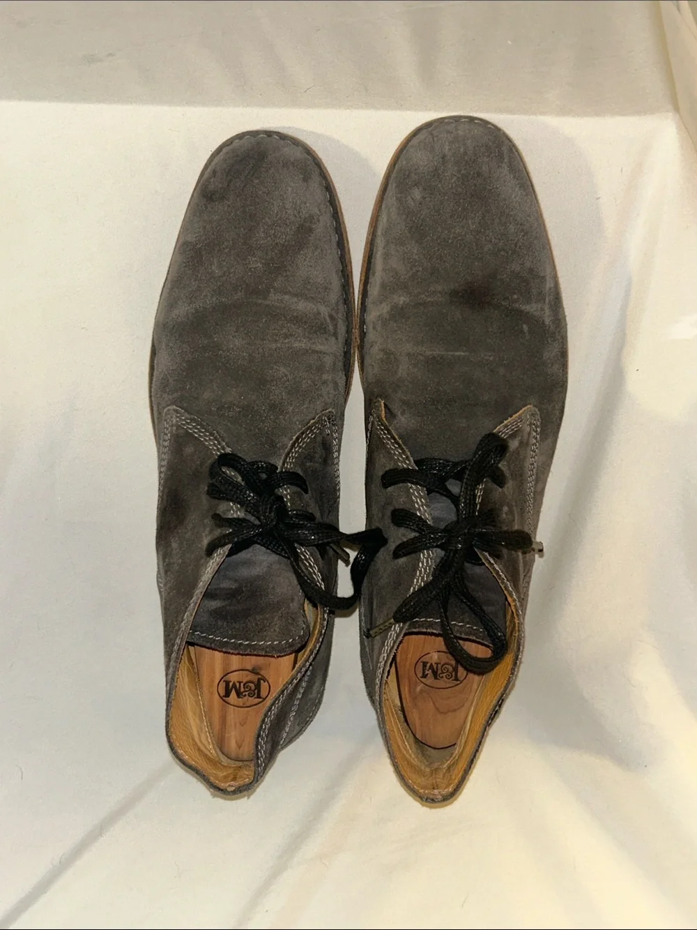 John Varvatos Suede Chukka Boots